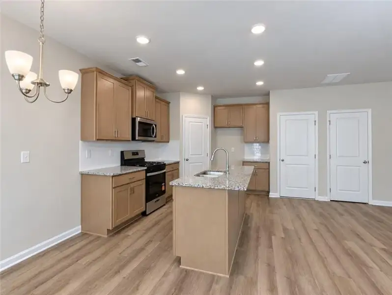 Furnished interior view inside a new home in Kingsmere Estates, Loganville (Image 14).