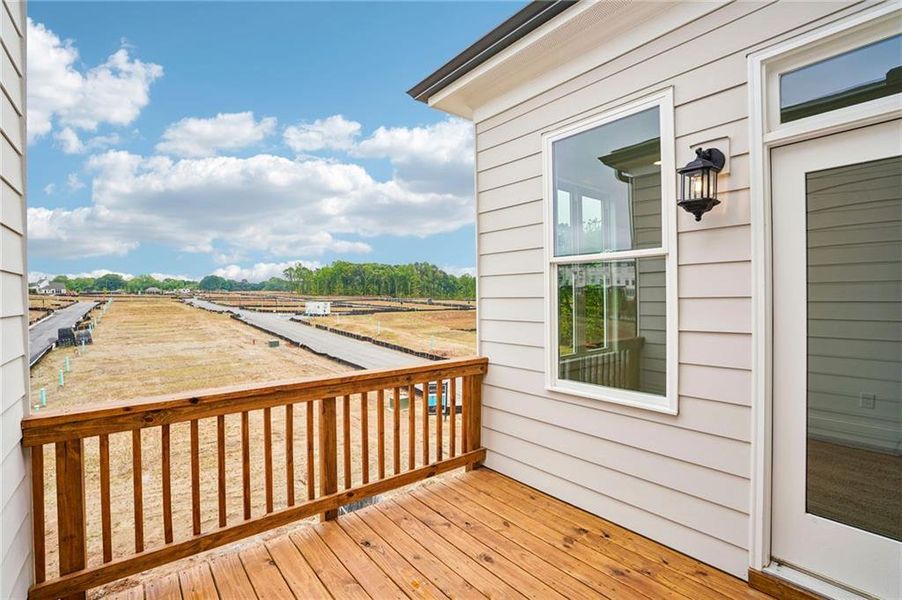 Exterior details and patio area of a home in Waterhaven, Cumming (Image 27).