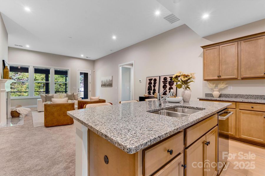 Furnished interior view inside a new home in , Charlotte (Image 17). Furnished interior view inside a new home in , Charlotte (Image 17).