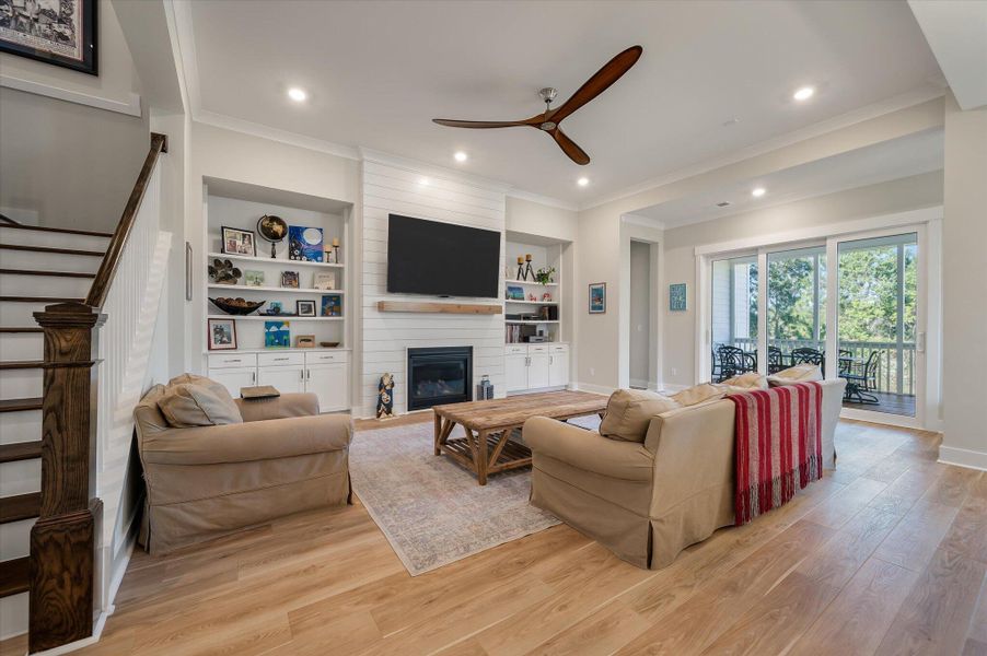 Furnished interior view inside a new home in , James Island (Image 17). Furnished interior view inside a new home in , James Island (Image 17).