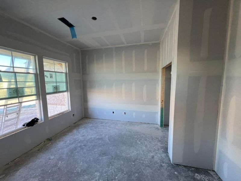 In-progress construction of a new home in Waterford Park, Weatherford, TX (Image 6). In-progress construction of a new home in Waterford Park, Weatherford, TX (Image 6).