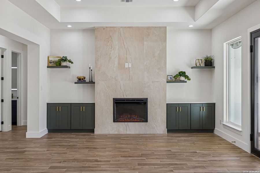 Furnished interior view inside a new home in , Spring Branch (Image 12).