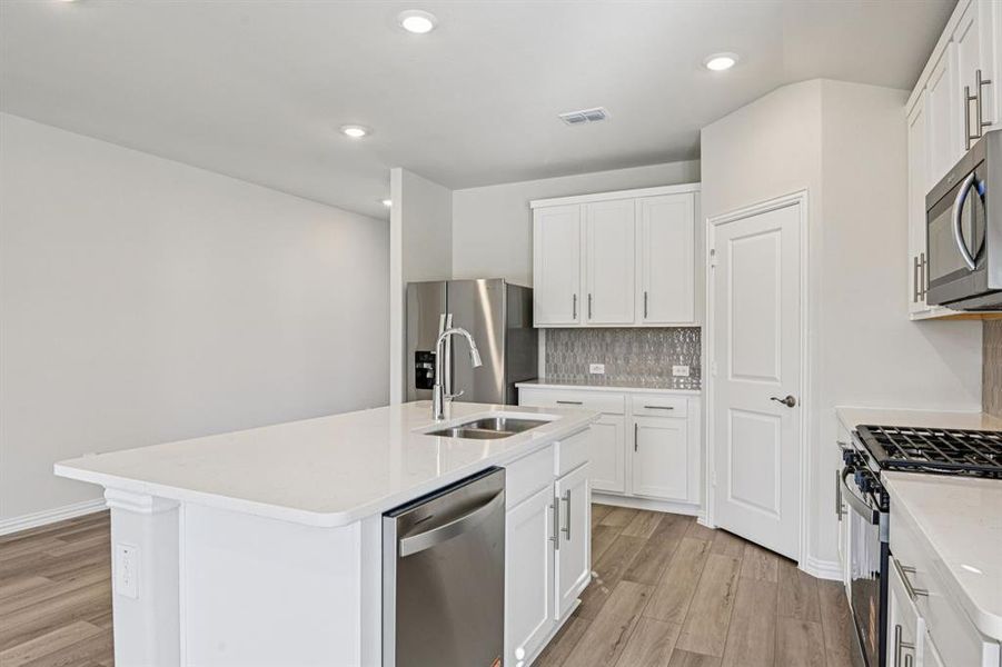 Photo is not of the actual home, but is an inspirational photo of builder’s model home and may depict options, furnishings, and/or decorator features that are not included.