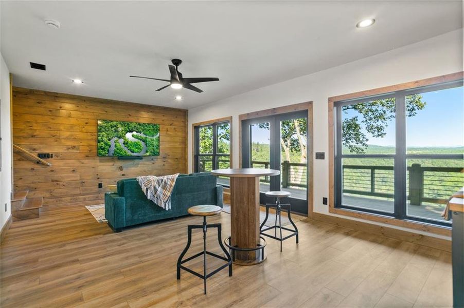 Furnished interior view inside a new home in , Talking Rock (Image 8).