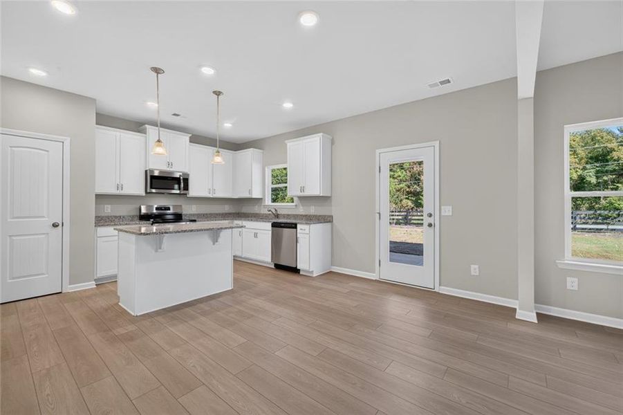 Furnished interior view inside a new home in Southbend, Rome (Image 5).