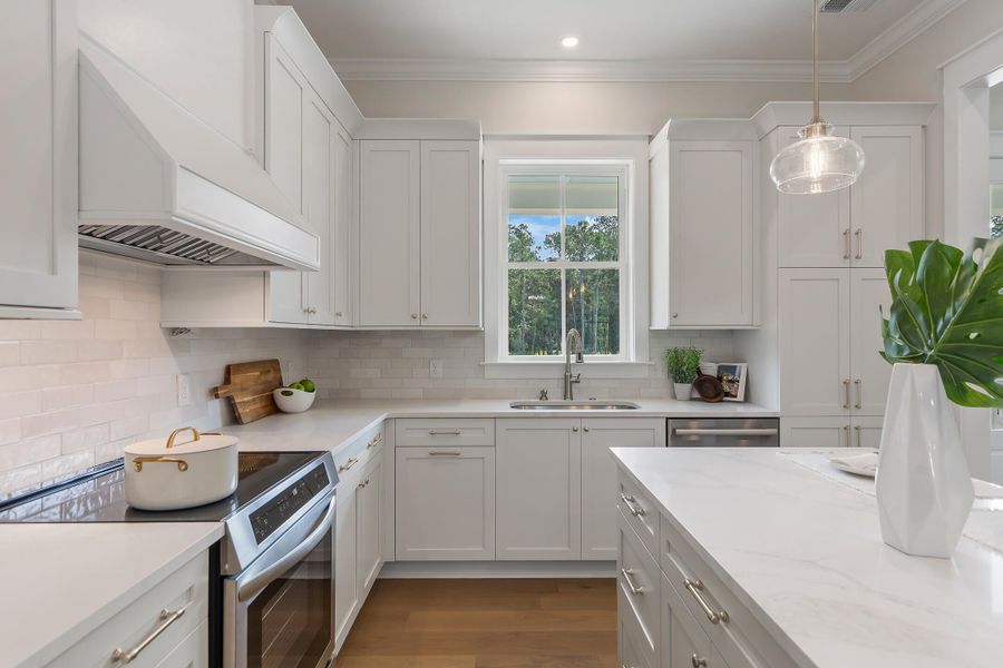 Furnished interior view inside a new home in , McClellanville (Image 31).