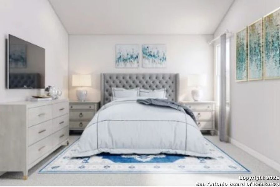 Furnished interior view inside a new home in Las Colinas, Kenedy (Image 3).