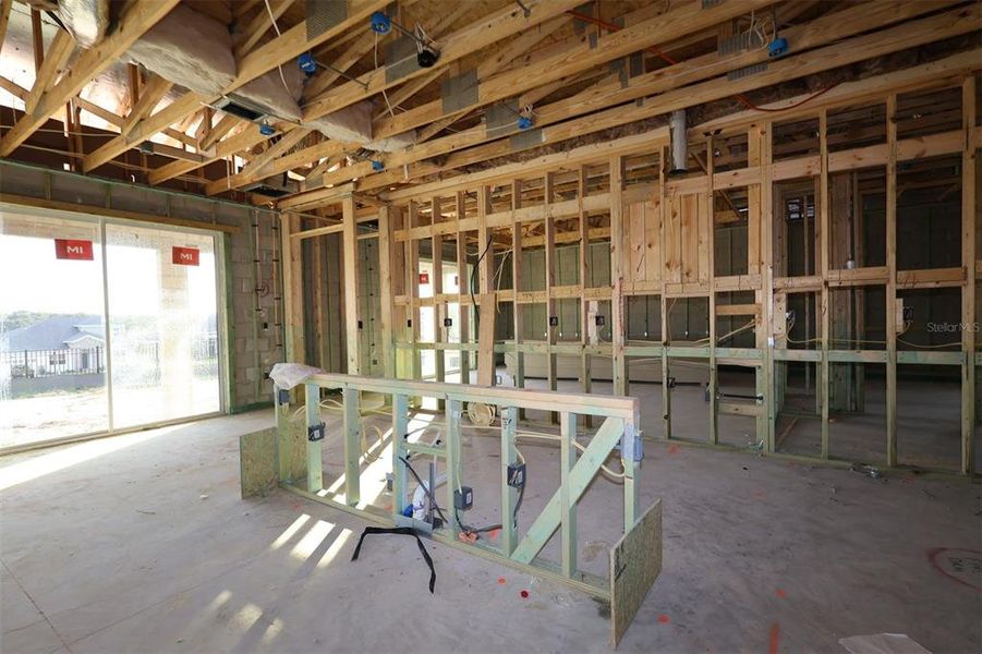 In-progress construction of a new home in Wolf Lake Ranch, Apopka, FL (Image 12).