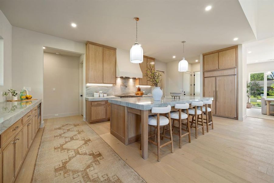 Furnished interior view inside a new home in , Dallas (Image 14).