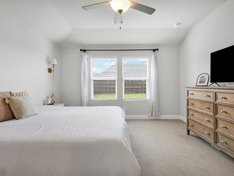 Furnished interior view inside a new home in Tesoro at Chisholm Trail Ranch, Crowley (Image 14).