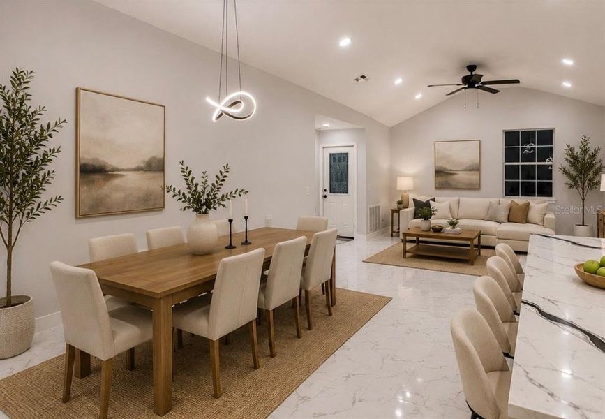 Furnished interior view inside a new home in , Avon Park (Image 16).