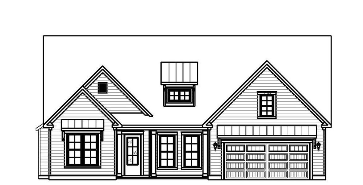Exterior rendering of this home design in Brighton Park, Mount Pleasant, NC (Image 4). Exterior rendering of this home design in Brighton Park, Mount Pleasant, NC (Image 4).