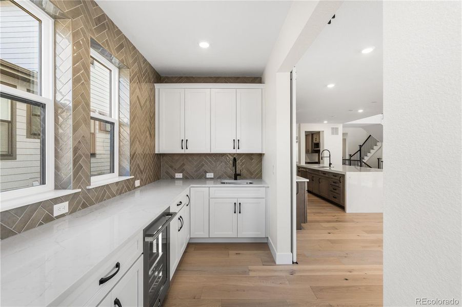 Furnished interior view inside a new home in Autograph at Lyric, Lone Tree (Image 9).