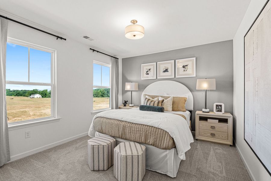 Representative furnished interior of a home built from the The Hickory A by Davidson Homes LLC in Wehunt Meadows, Hoschton (Image 20).