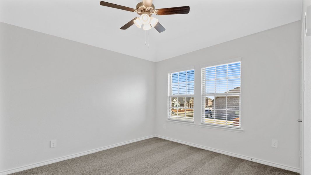 Representative unfurnished interior of a home built from the Englewood by D.R. Horton in The Woods at Lindsey Place, Anna (Image 9). Representative unfurnished interior of a home built from the Englewood by D.R. Horton in The Woods at Lindsey Place, Anna (Image 9).