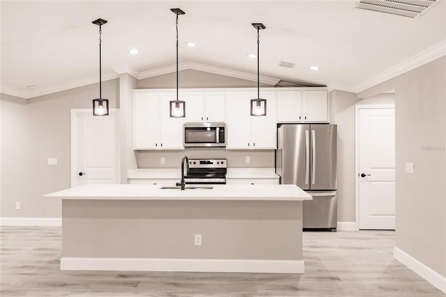 Furnished interior view inside a new home in , Cape Coral (Image 3).