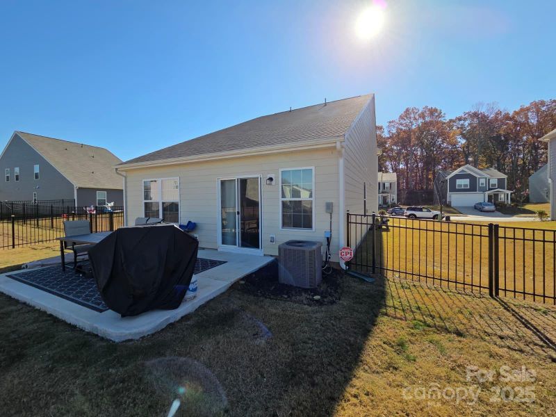 Exterior details and patio area of a home in , Statesville (Image 21). Exterior details and patio area of a home in , Statesville (Image 21).