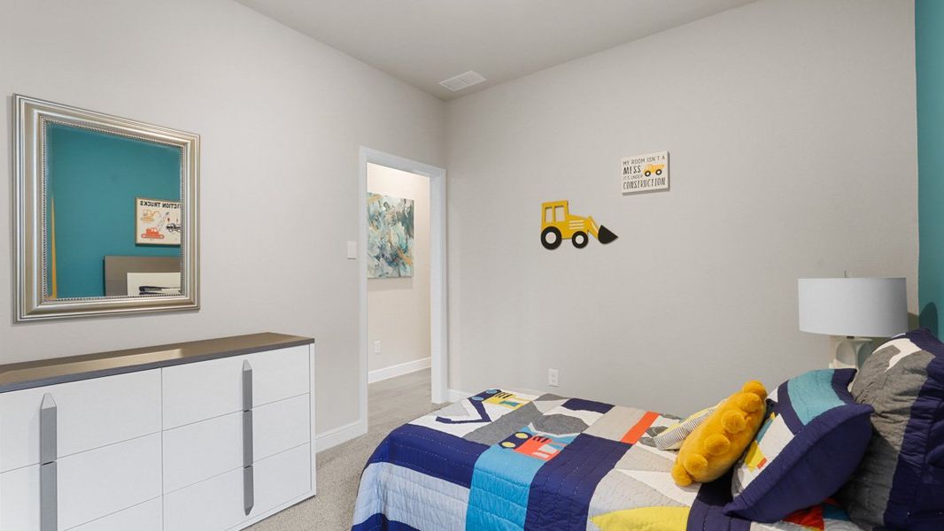 Furnished interior view inside a new home in Legado, Cleburne (Image 32).