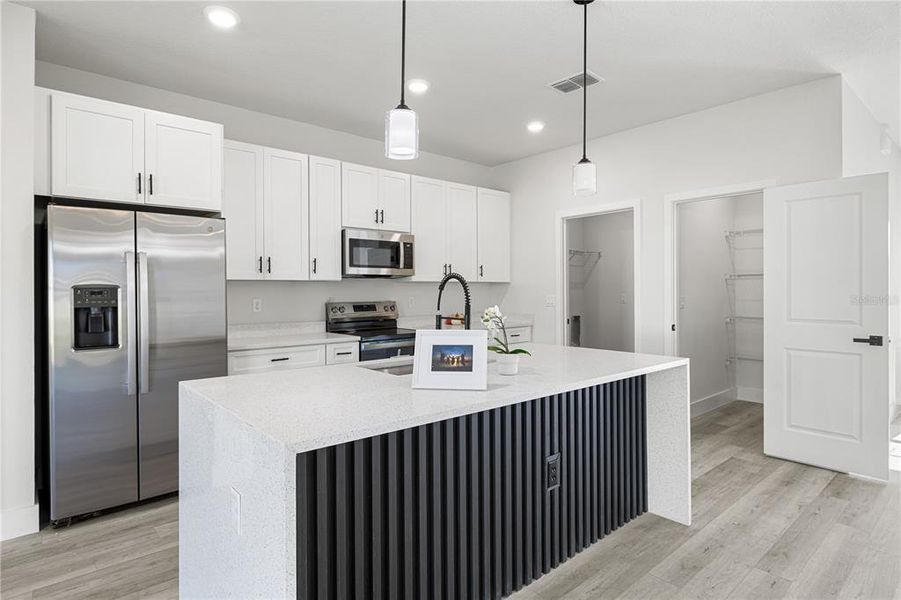 Furnished interior view inside a new home in , Ocala (Image 15).