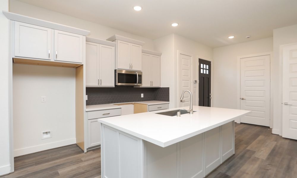 Furnished interior view inside a new home in Independence Heights, Houston (Image 42). Furnished interior view inside a new home in Independence Heights, Houston (Image 42).