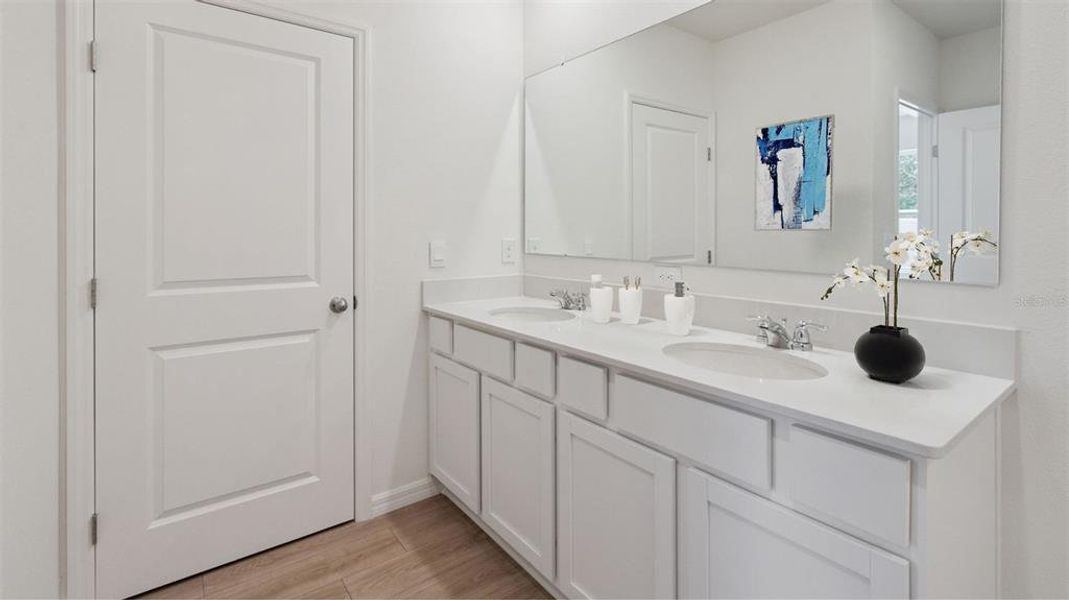 Furnished interior view inside a new home in Harmony West, St. Cloud (Image 3).