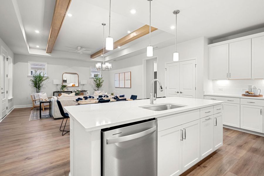Furnished interior view inside a new home in Sun City Hilton Head, Bluffton (Image 13).