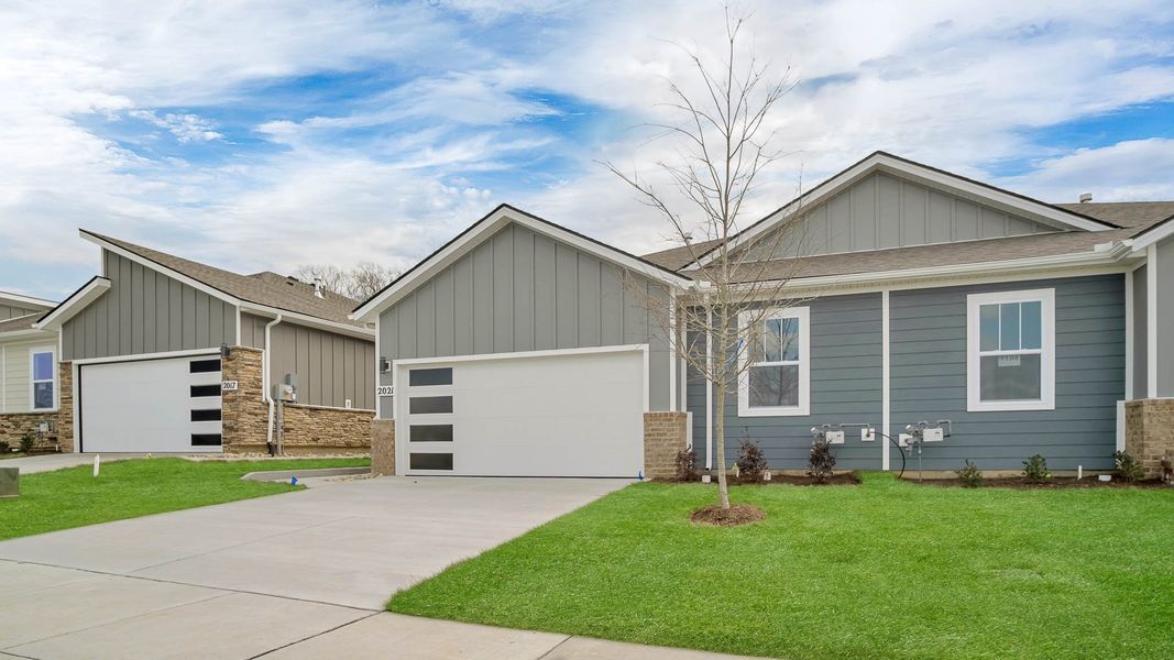Representative exterior photo of a completed home built from the SEVERN by D.R. Horton in Nexus South, Gallatin, TN (Image 22).