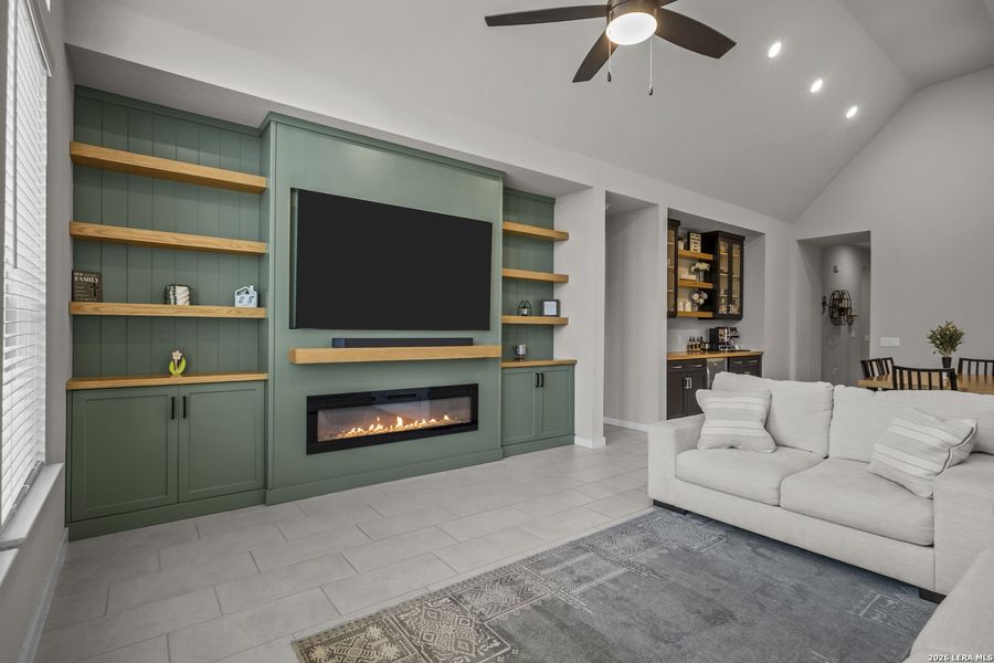 Furnished interior view inside a new home in VIDA, San Antonio (Image 35).