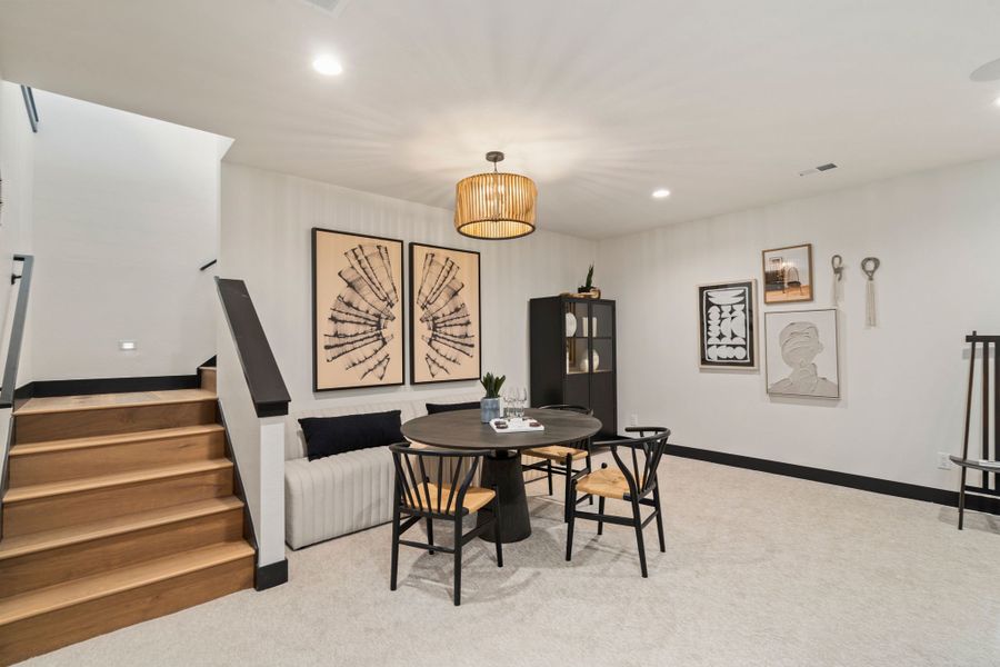 Representative furnished interior of a home built from the 1 by Trumark Homes in RainDance, Windsor (Image 27).