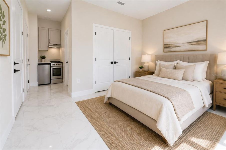 Furnished interior view inside a new home in Ocala Waterway / Kingsland Country Estates, Ocala (Image 10). Furnished interior view inside a new home in Ocala Waterway / Kingsland Country Estates, Ocala (Image 10).