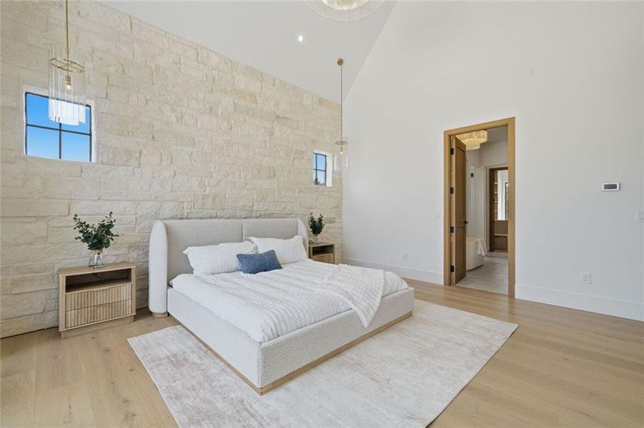 Furnished interior view inside a new home in , Canton (Image 20).