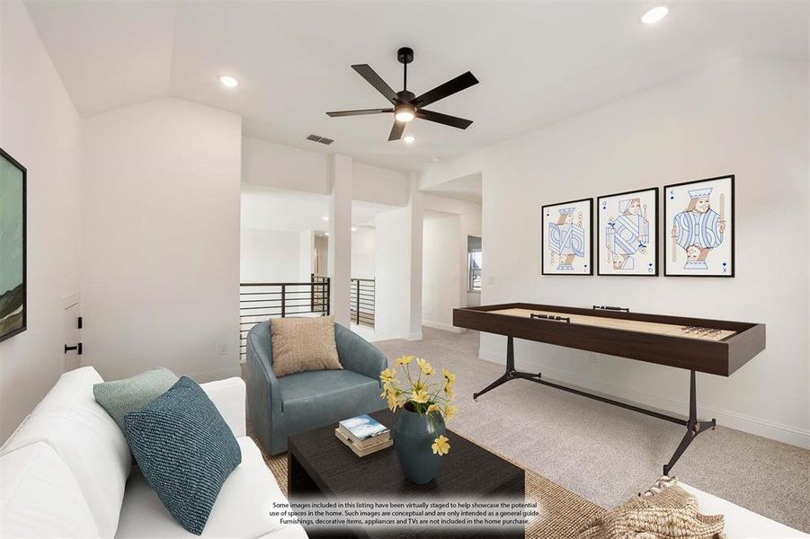 Furnished interior view inside a new home in Terracina, Rockwall (Image 16).