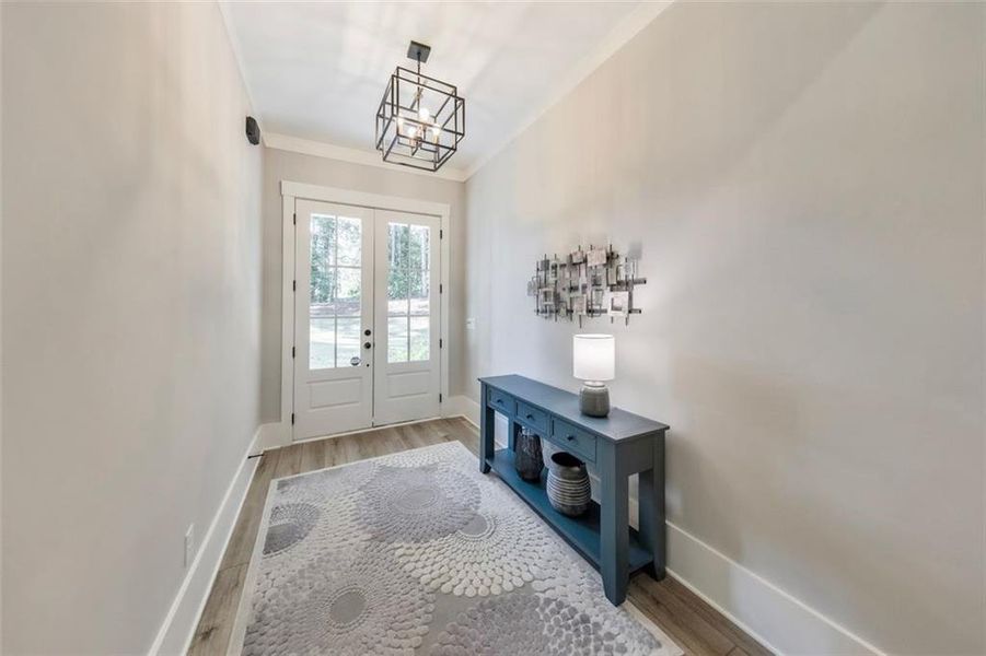 Furnished interior view inside a new home in , Woodstock (Image 16).