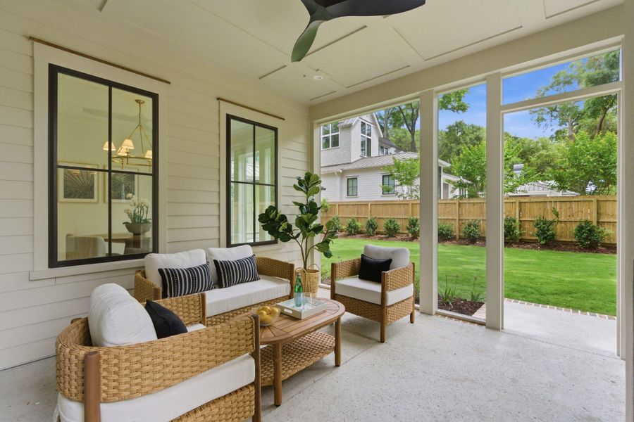 Exterior details and patio area of a home in , Mount Pleasant (Image 21).
