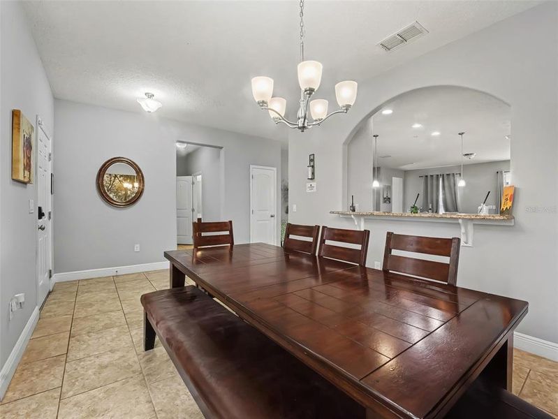 Furnished interior view inside a new home in , Davenport (Image 4).