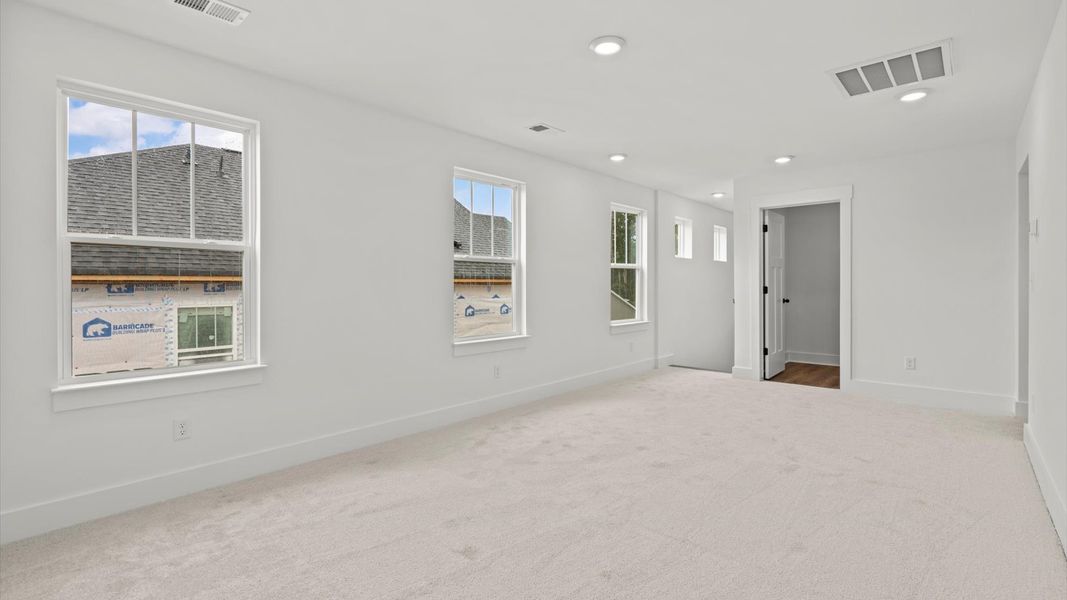 Furnished interior view inside a new home in Pleasant Falls, Moore (Image 16).