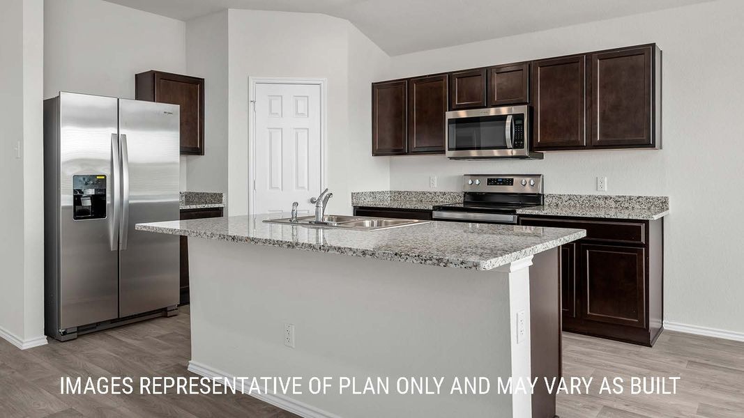 Furnished interior view inside a new home in The Villages at Schwertner Ranch, Jarrell (Image 6).
