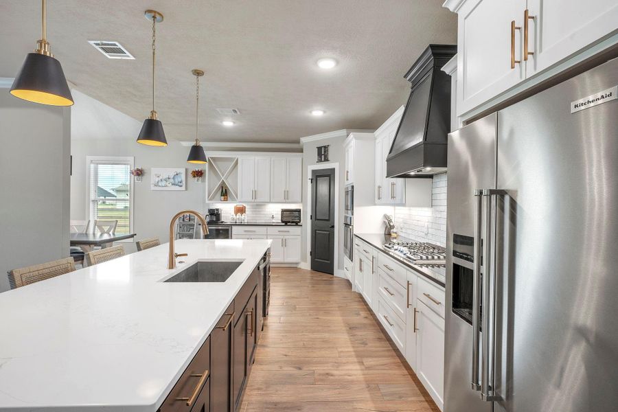 Furnished interior view inside a new home in , Bryan (Image 10).