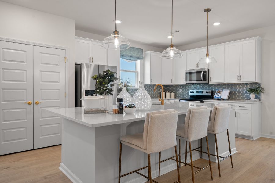 Furnished interior view inside a new home in Marshfield, Longs (Image 4).