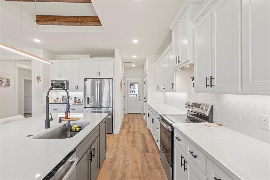 Furnished interior view inside a new home in , Lone Oak (Image 15).