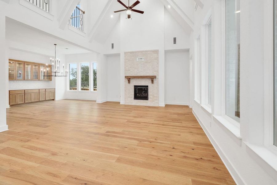 Spacious, unfurnished interior of a new home in Parkside On The River, Georgetown (Image 24).