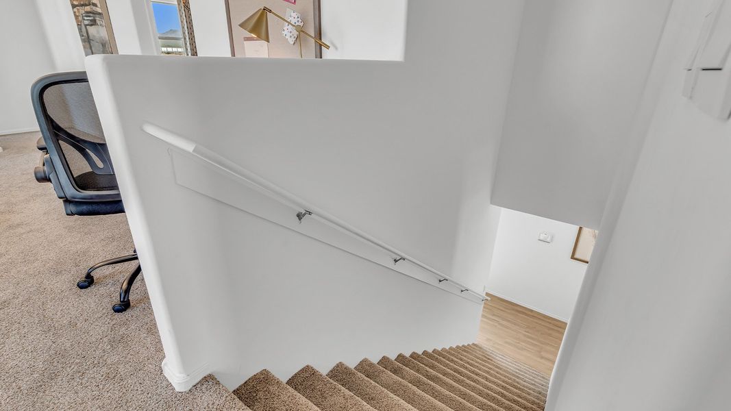 Spacious, unfurnished interior of a new home in Coronet at Gladden Farms, Marana (Image 20). Spacious, unfurnished interior of a new home in Coronet at Gladden Farms, Marana (Image 20).