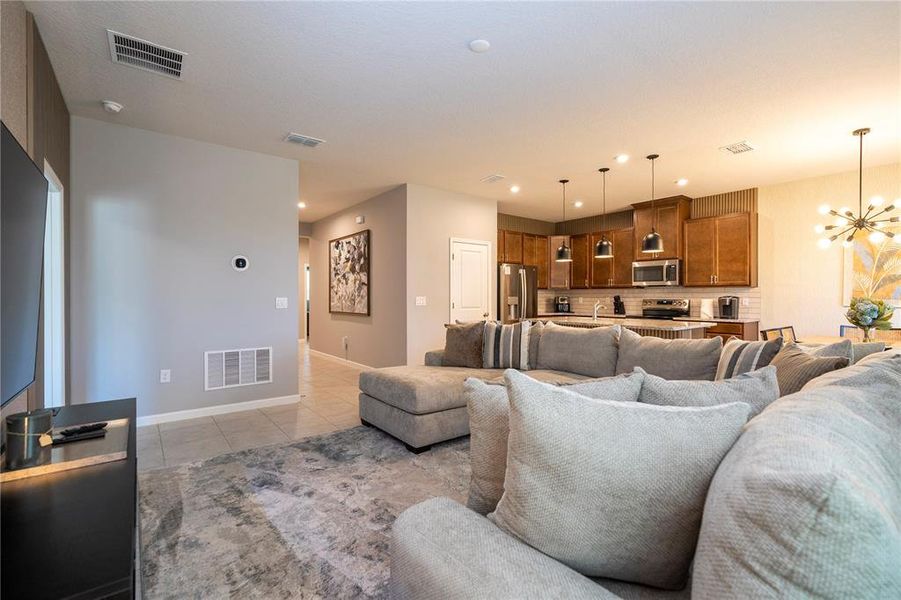 Furnished interior view inside a new home in , St. Cloud (Image 19).