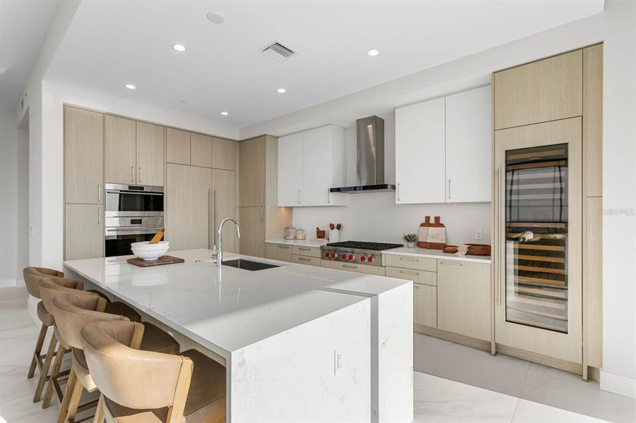 Furnished interior view inside a new home in , St. Petersburg (Image 7).