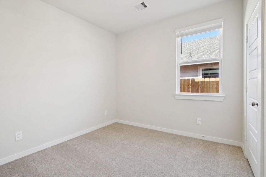 Spacious, unfurnished interior of a new home in Landing Meadows - Traditional Series, New Caney (Image 16). Spacious, unfurnished interior of a new home in Landing Meadows - Traditional Series, New Caney (Image 16).