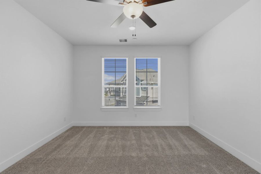 Representative unfurnished interior of a home built from the Oakdale by Chesmar Homes in Bridgeland, Elgin (Image 33).