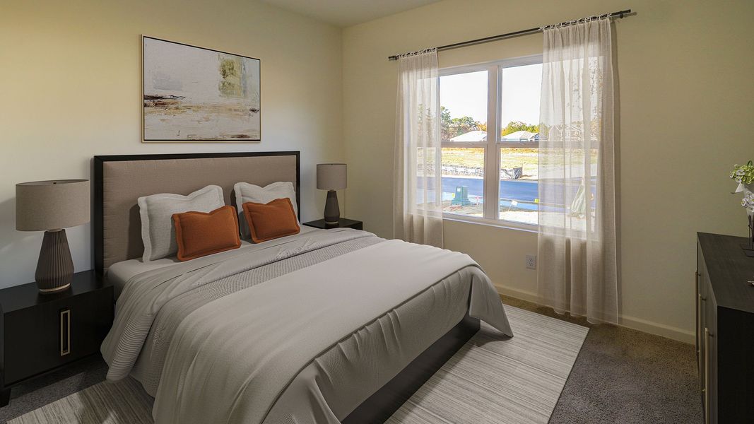 Furnished interior view inside a new home in Magnolia at the Bluffs Phase 3, Freeport (Image 20). Furnished interior view inside a new home in Magnolia at the Bluffs Phase 3, Freeport (Image 20).