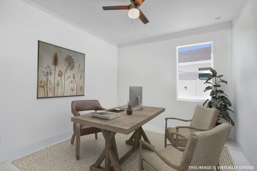 Furnished interior view inside a new home in Preserves at Park Trace, Stuart (Image 8).