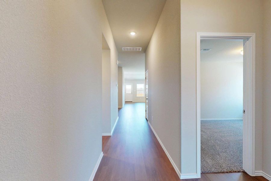 Spacious, unfurnished interior of a new home in Carillon, Manor (Image 26).