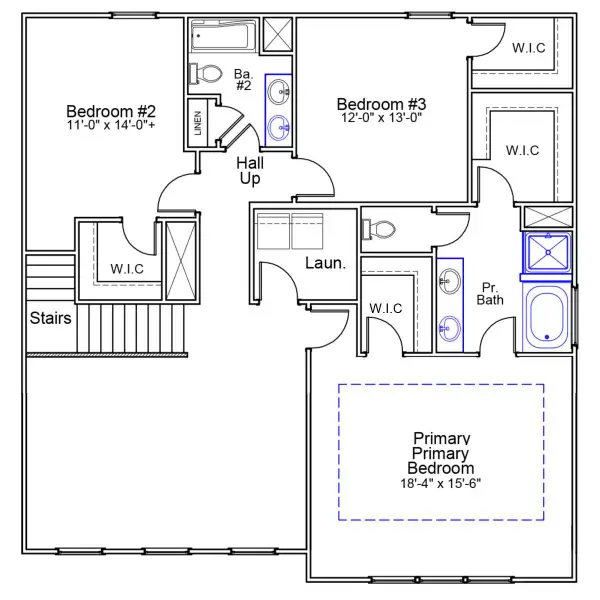 2D floor plan layout of this home in Ellington, Elgin, SC (Image 3).